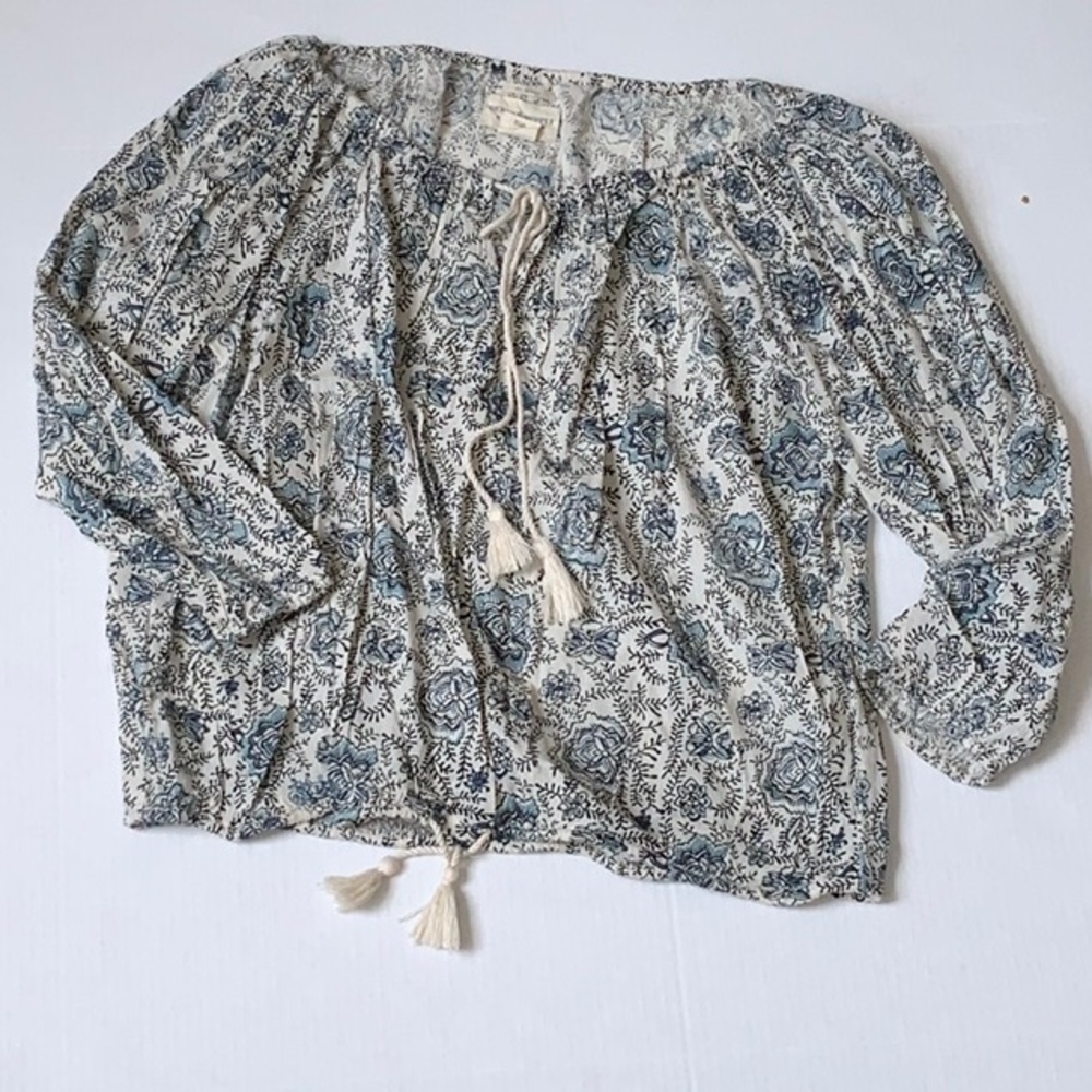 NWOT Denim & Supply Ralph Lauren Boho Top Bohemian Style Blouse - Size M